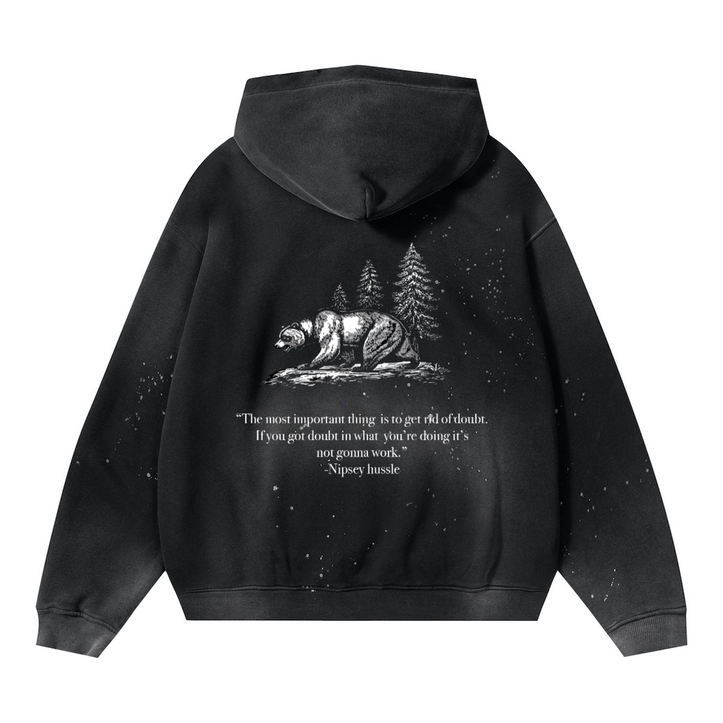 NIPSEY HUSSLE FACES HOODIE