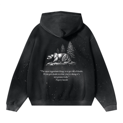 NIPSEY HUSSLE FACES HOODIE