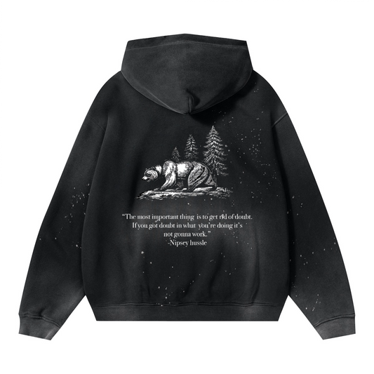NIPSEY HUSSLE FACES HOODIE