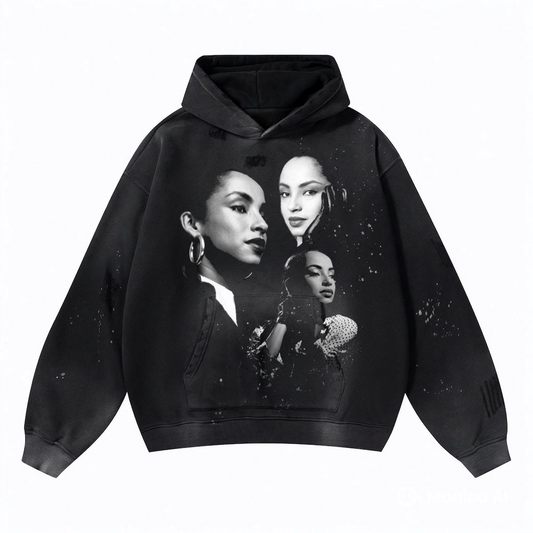 SADE FACES HOODIE