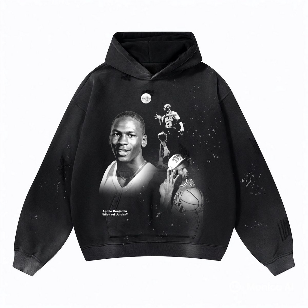 MICHEAL JORDAN FACES HOODIE
