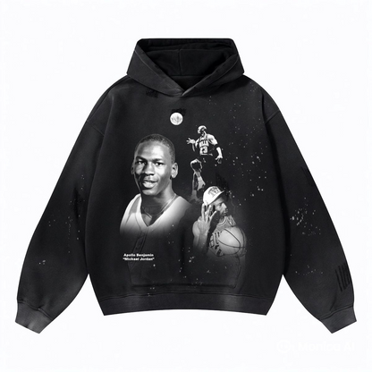 MICHEAL JORDAN FACES HOODIE