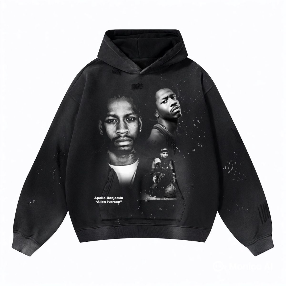 ALLEN IVERSON Faces Hoodie