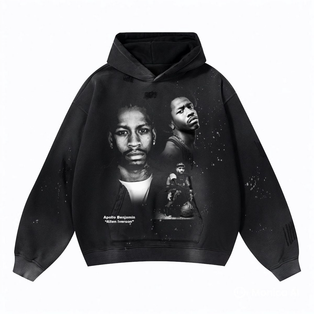 ALLEN IVERSON Faces Hoodie