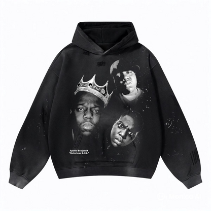 Biggie Faces Hoodie
