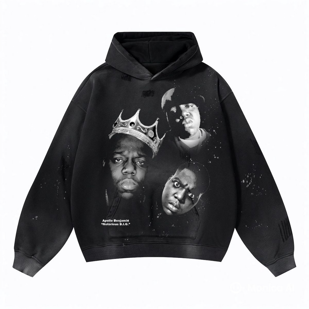 Biggie Faces Hoodie
