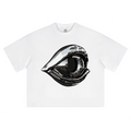 Unisex Heavyweight Short-Sleeved Oversized Cropped T-Shirt(280GSM)