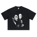 SADE FACES TEE OVERSIZED CROPPED